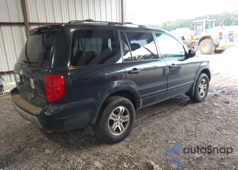 2004 Honda Pilot Ex-L from USA, damaged, VIN 2HKYF18614H559095